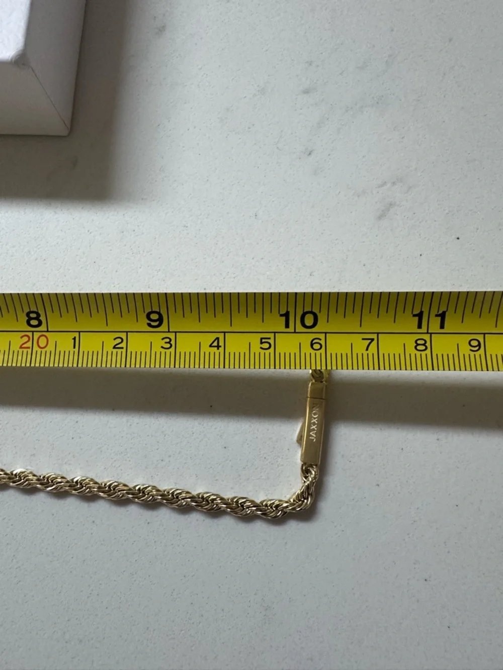 JAXXON Gold Rope Chain Necklace - Men